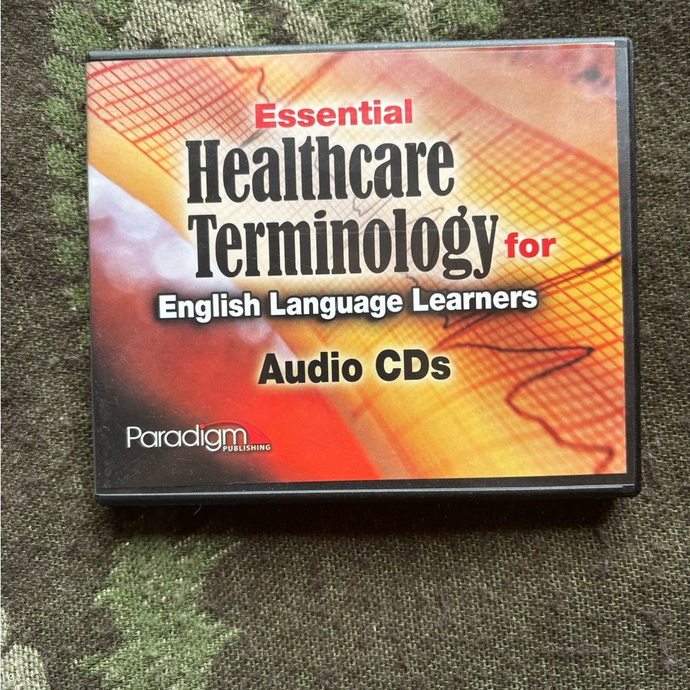 Audio CDs Essential Healthcare Terminology for English language learners